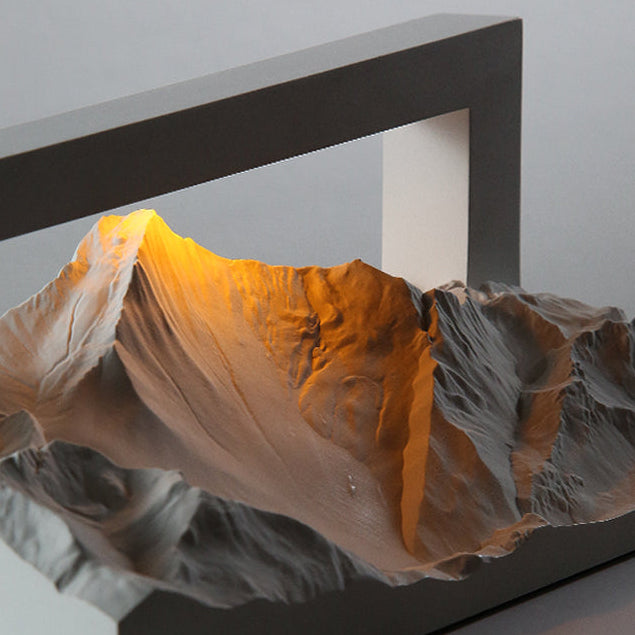 Novara Mountain LED Aromatherapy Lamp - Adjustable Color Light Diffuser for Relaxation