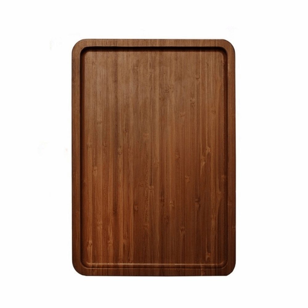Novara Bamboo Armrest Tray Table for Sofa Couch Arm-Wide Flat Design