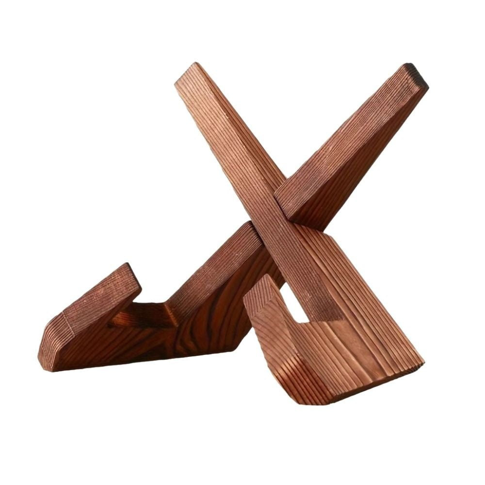 Royeva Adjustable Wooden Cookbook Stand for Kitchen Counter & Tablet Display