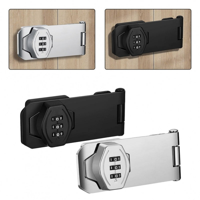 Royora Keyless Combination Cabinet Lock And 4 Digit Code Cupboard Door Latch