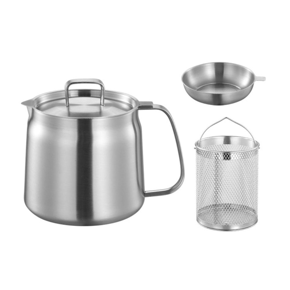 Royora Deep Fryer with Oil Filtration and Storage Function