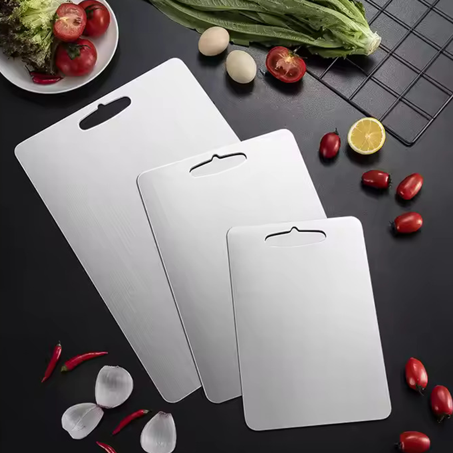 Eloria Titanium Antibacterial Chopping Board for Kitchen Food Prep