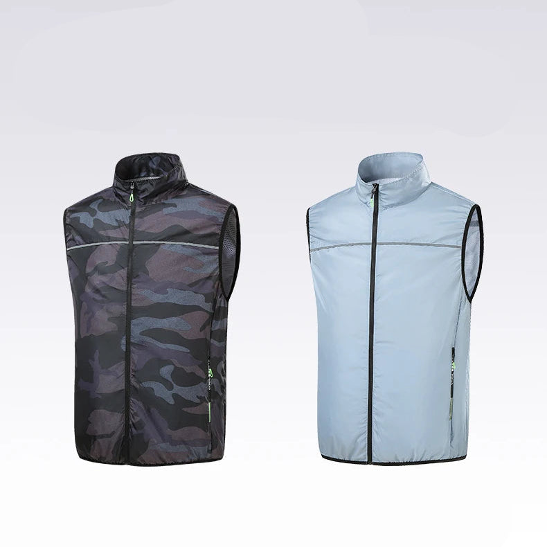 Royora Cooling Fan Work Vest-Four Fan Breathable Air Conditioning Vest Outdoor