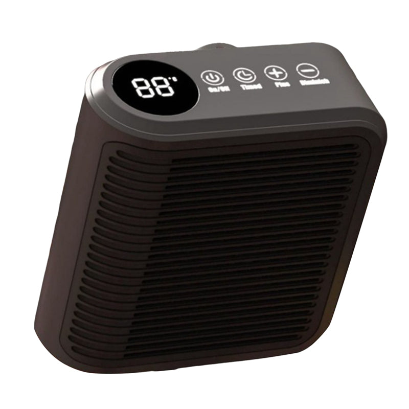 Royelle 800W Electric Wall Mounted Space Heater With Adjustable Thermostat And Timer