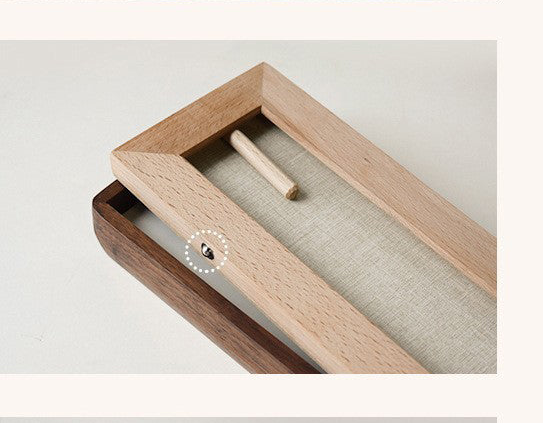 Royora Wood Triptych Photo Frame for Desktop Display - Perfect for Wedding & Family Photos