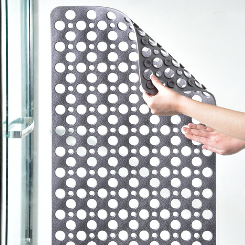 Novara Non-Slip Shower Mat for Bathroom Tubs - Suction Cup Grip, Mildew Resistant