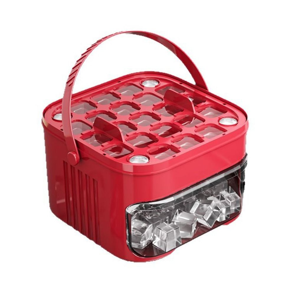 Royora 50-Cube Ice Maker with Storage Bin and Easy Press Release