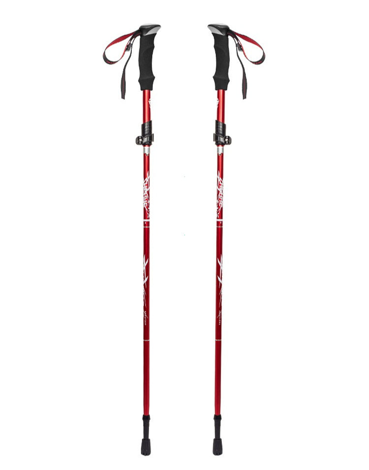 Royeva Adjustable Aluminium Trekking Pole Ergonomic Hiking Stick For Trail Walking