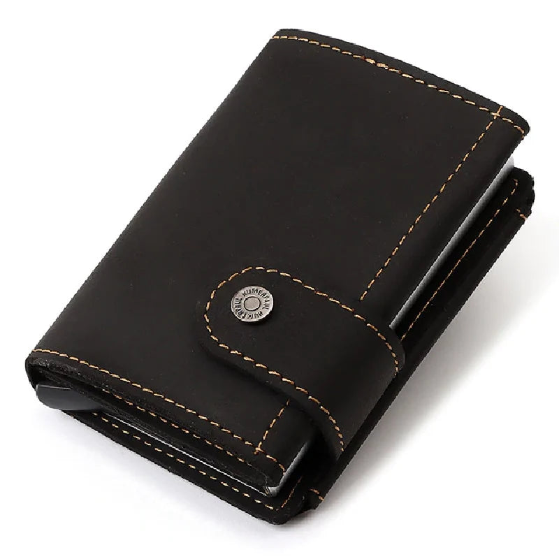 Auto Retractable RFID Blocking Card Wallet BLXCK NORWAY™ 0