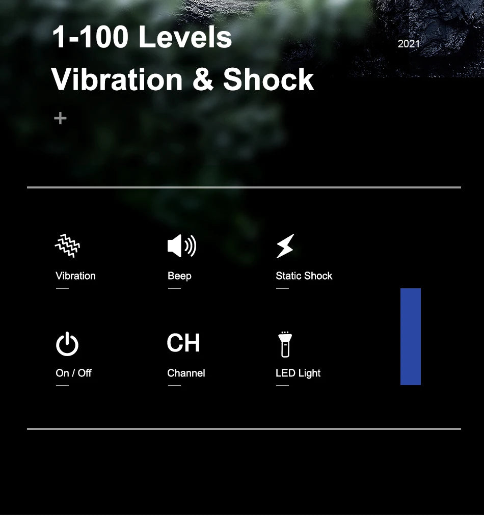 Sovere Remote-Controlled Dog Training Collar with Vibration, Sound Alerts, and LCD Display