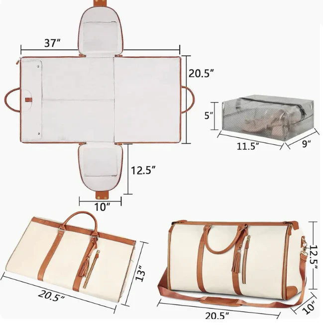 Luxora Foldable Travel Bag for Stylish Adventure and Convenience 5