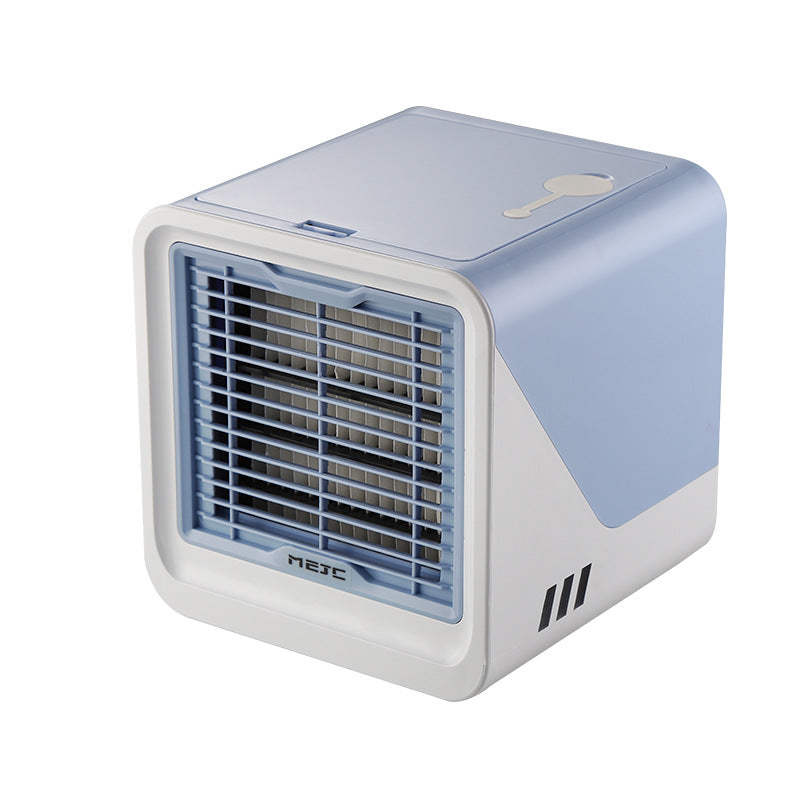 Mini Evaporative Air Cooler Fan | 120° Airflow | 3 Speed Settings | Night Light | USB Powered 9