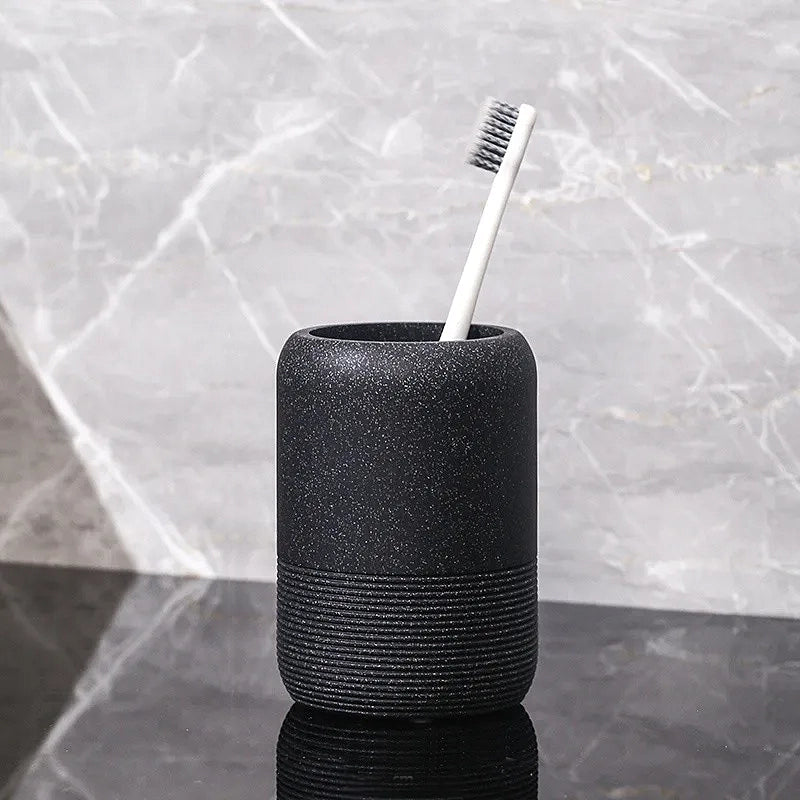 Minimalist Stone Bathroom Set 23