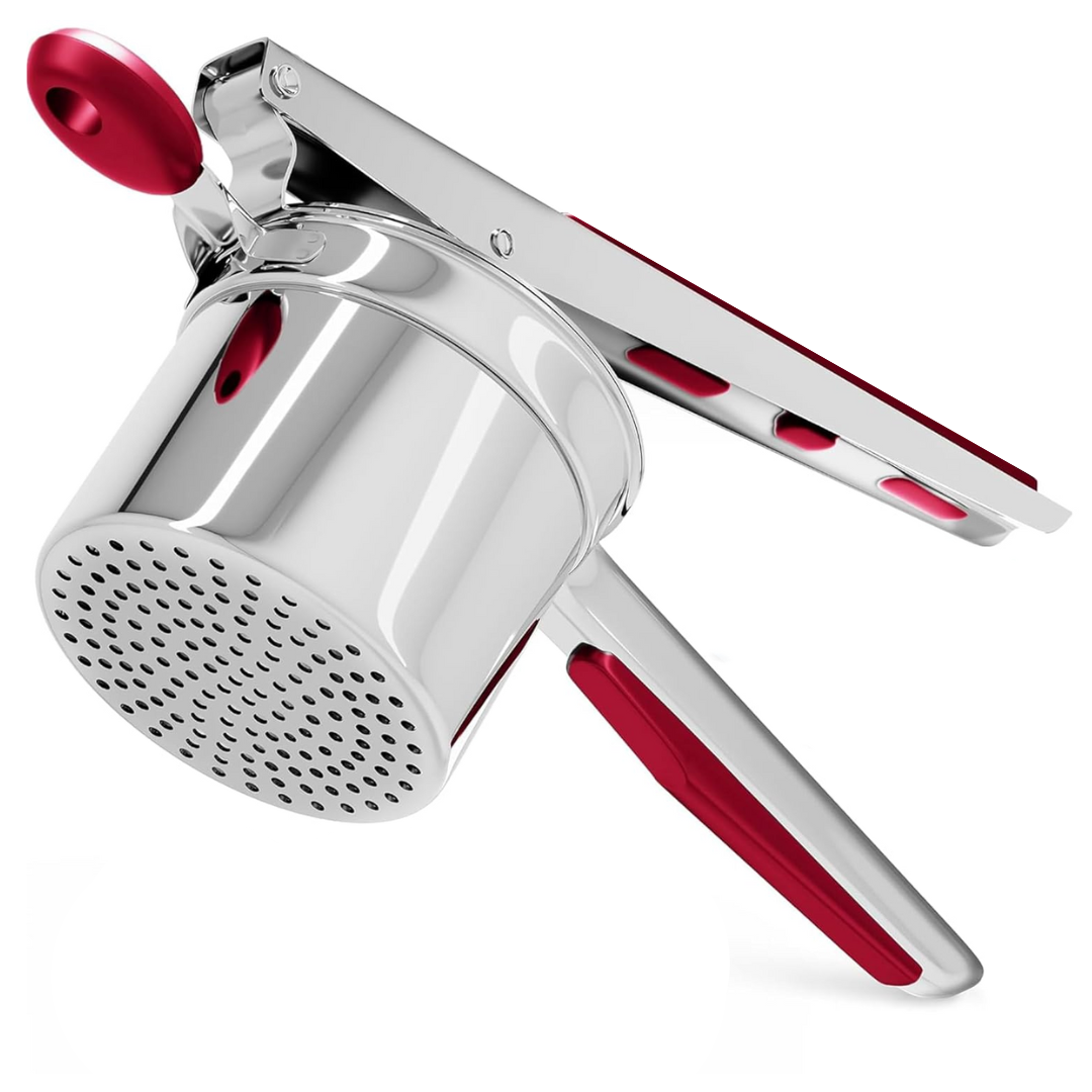 Royeva Heavy-Duty Stainless Steel Potato Masher for Smooth, Creamy Results