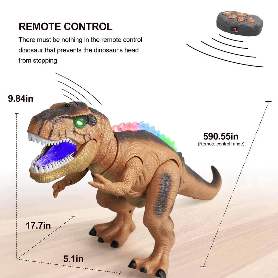 Royaleva Remote Control T-Rex Dinosaur With LED Light Up 8