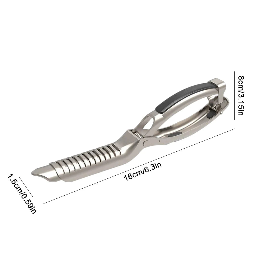 Sovere Stainless Steel BBQ Tool for Rib Trimming and Peeling with Ergonomic Grip