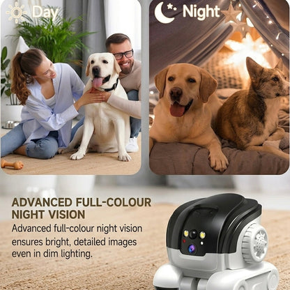 1080P Pet Camera | Two-Way Audio | Colour Night Vision 32ft | Motion Alerts | 32GB SD Card Included 3