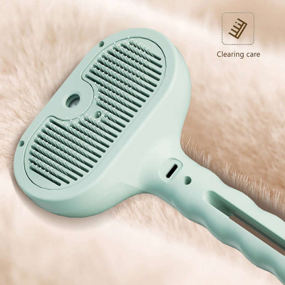 Royora Self Cleaning Pet Grooming Brush And Steam Cat Brush Massage Comb