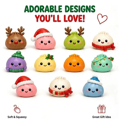 Royora Dumpling Squishy Advent Calendar 2026 24 Days Christmas Countdown Toy