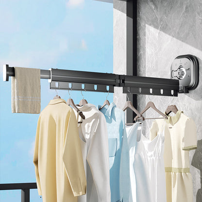 Royelle Wall Mounted Retractable Clothes Drying Rack-Space Saving Foldable