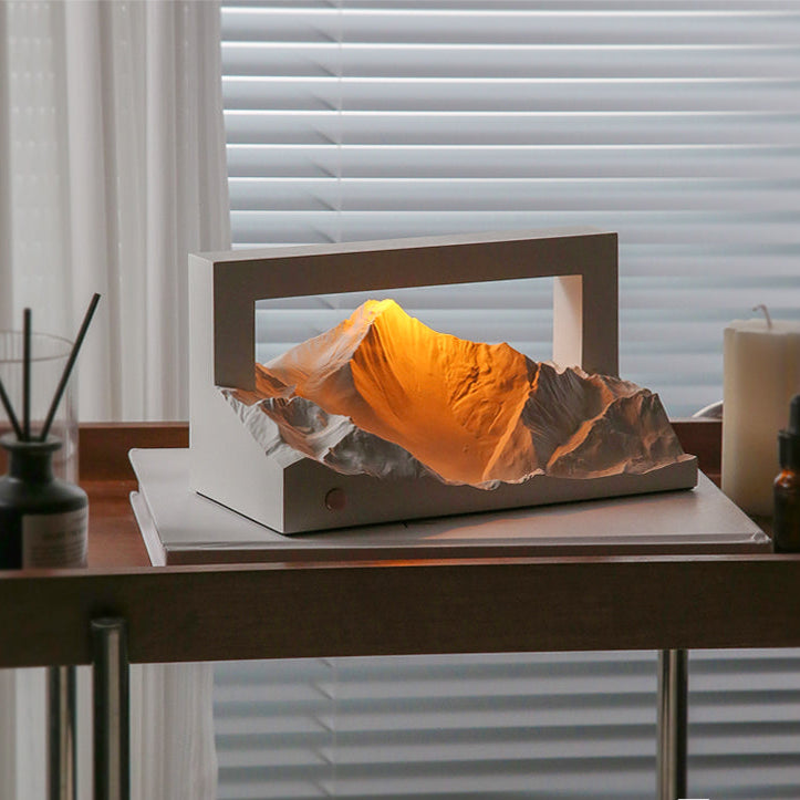 Novara Mountain LED Aromatherapy Lamp - Adjustable Color Light Diffuser for Relaxation