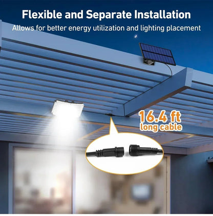 Royelle Solar Outdoor Motion Sensor Wall Light-Super Bright IP65 Security Lamp