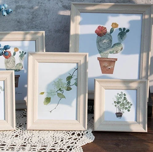 Royelle Modern Wood Grain Picture Frame for Wall or Tabletop Display