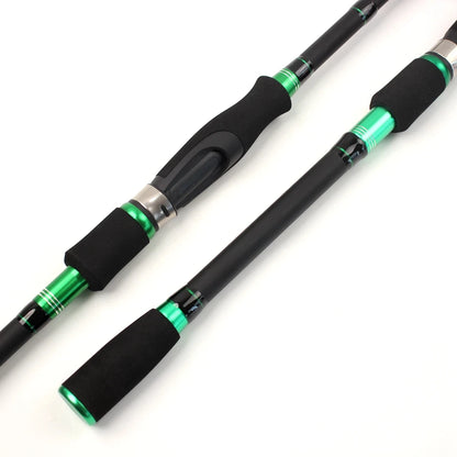 Novara Portable Carbon Fiber Baitcasting Fishing Rod And Reel Combo