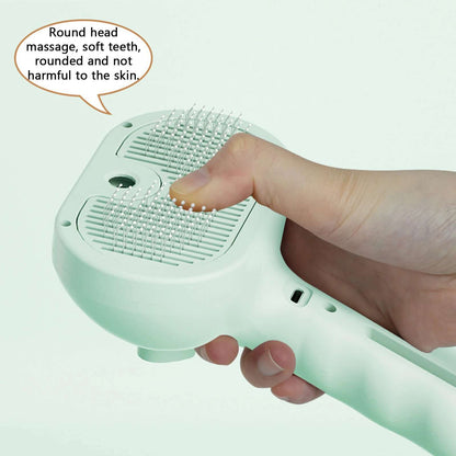 Royora Self Cleaning Pet Grooming Brush And Steam Cat Brush Massage Comb