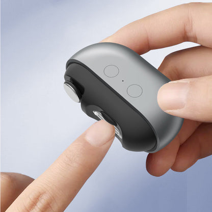 Smart Nail Clipper with UV Sterilizer for Hygienic Grooming at Home or Travel
