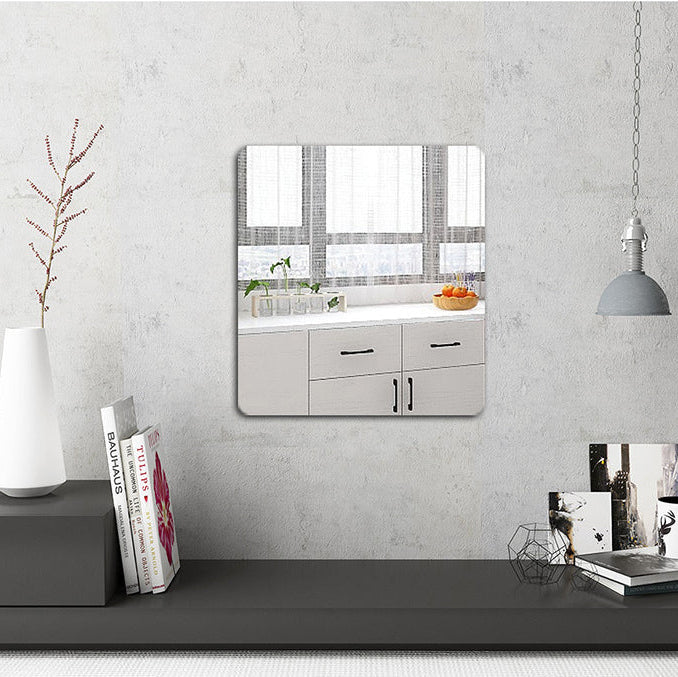 Royelle Flexible Self Adhesive Mirror Sheet Cut To Fit Wall Panel