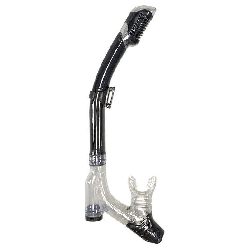 Royeva Professional Snorkel Mask Set-Anti Fog Diving Mask And Dry Top Snorkel Black