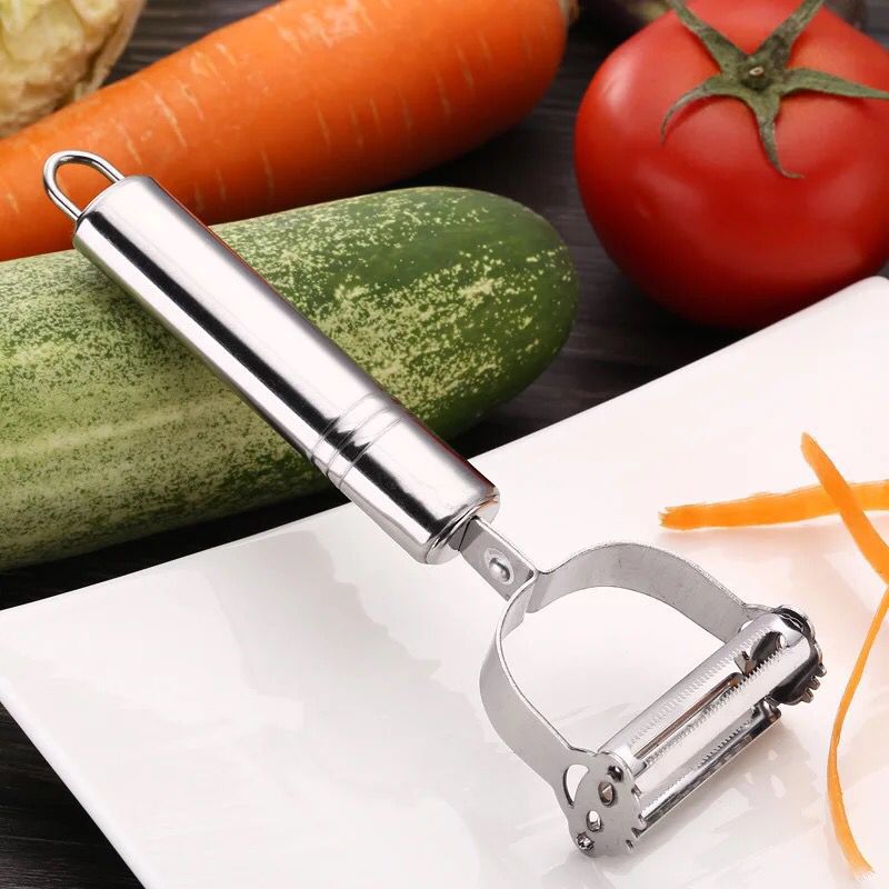 Royeva Dual Blade Vegetable Peeler And Julienne Cutter-Stainless Steel Kitchen Tool