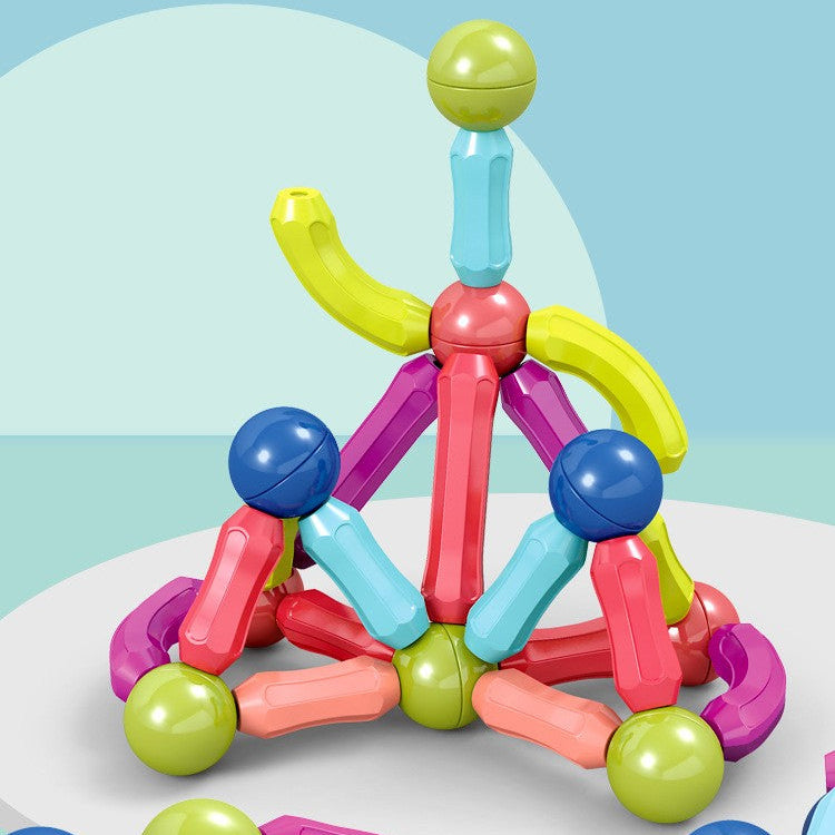 Sovere Magnetic Building Blocks Set for Kids - Creative Toy for Cognitive Development