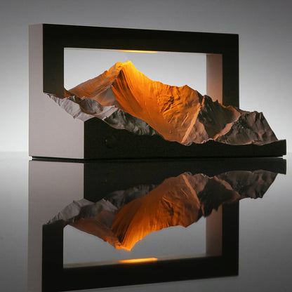 Novara Mountain LED Aromatherapy Lamp - Adjustable Color Light Diffuser for Relaxation
