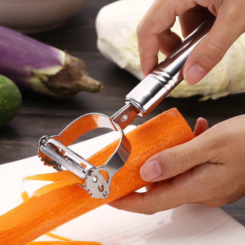 Royeva Dual Blade Vegetable Peeler And Julienne Cutter-Stainless Steel Kitchen Tool