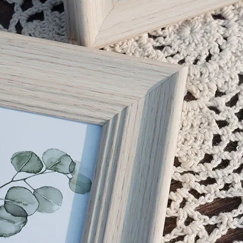 Royelle Modern Wood Grain Picture Frame for Wall or Tabletop Display