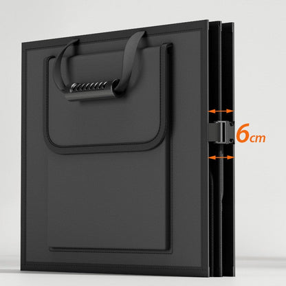 Royeva 60L Foldable Car Trunk Organizer-Waterproof Large Capacity Storage Bag Black