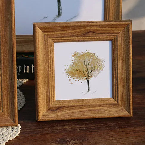 Royelle Modern Wood Grain Picture Frame for Wall or Tabletop Display