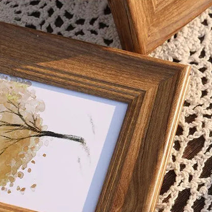 Royelle Modern Wood Grain Picture Frame for Wall or Tabletop Display