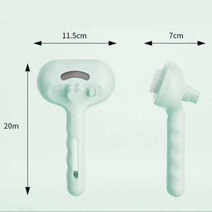 Royora Self Cleaning Pet Grooming Brush And Steam Cat Brush Massage Comb