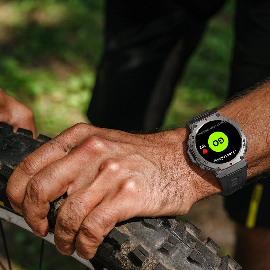 Novara GPS Sport Watch with AMOLED Display, 170+ Sports Modes & 5ATM Waterproof
