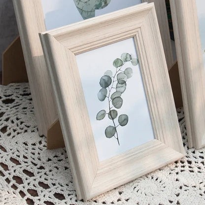 Royelle Modern Wood Grain Picture Frame for Wall or Tabletop Display