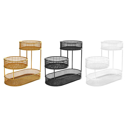 Royelle Gold 3-Tier Kitchen Counter Organizer-Fruit Basket Stand