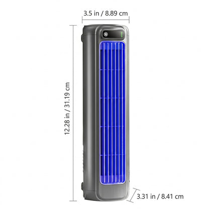 Royeva Portable Rechargeable Mini Air Conditioner-Cooling Fan With 12 Hour Battery