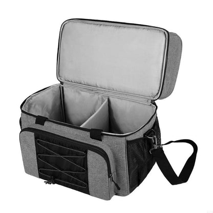 Novara Insulated Bowling Ball Tote Bag With Zippered Pockets