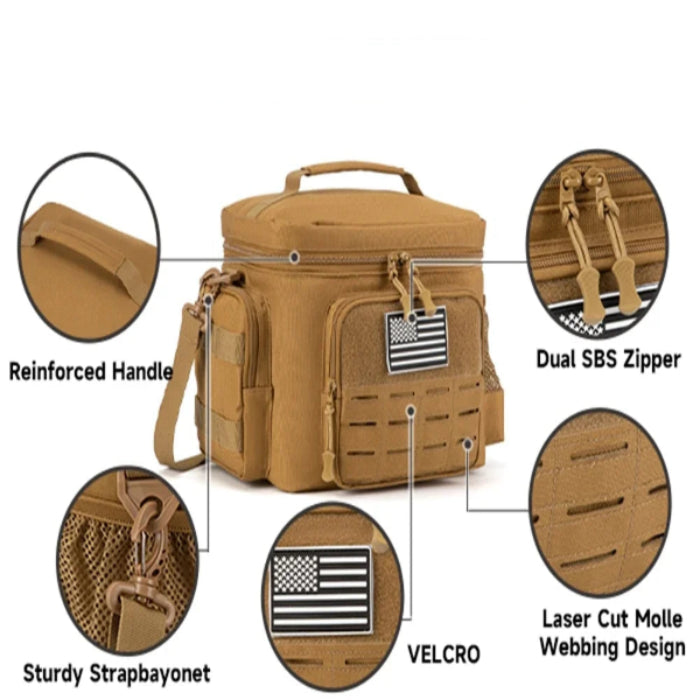 Royeva Insulated Lunch Box With Leakproof Cooler Bag For Work And Outdoor Adventures