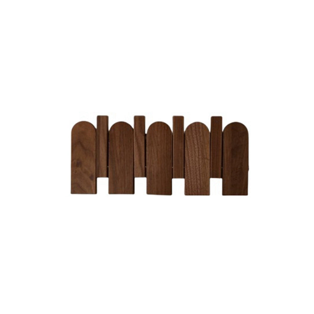 Royora Wall Mounted Key Holder with Flip Down Hooks for Entryway Organization