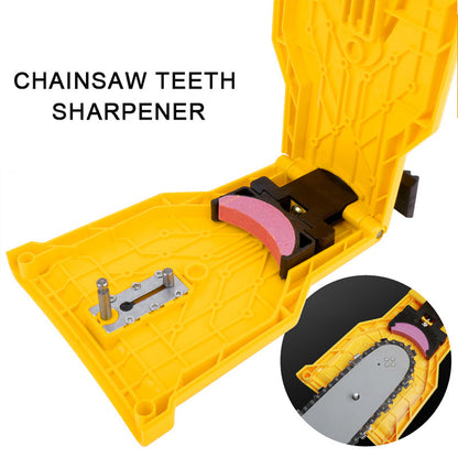 Sovere Chainsaw Sharpener Tool with 4 Replacement Stones for Efficient Sharpening