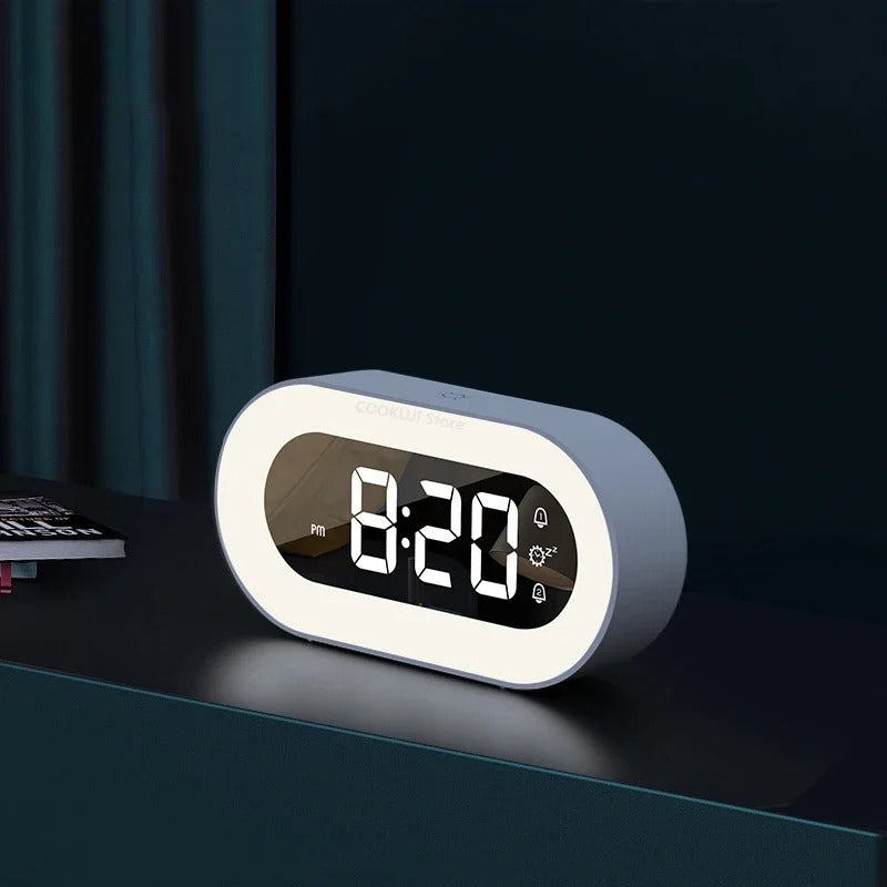 Royelle Dimmable Sunrise Alarm Clock with Nature Sounds & Gentle Wake-Up Light